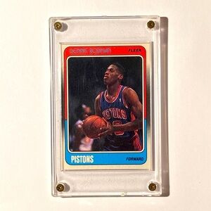 Rare 1988 Fleer Dennis Rodman Rookie Card #43 RC​​